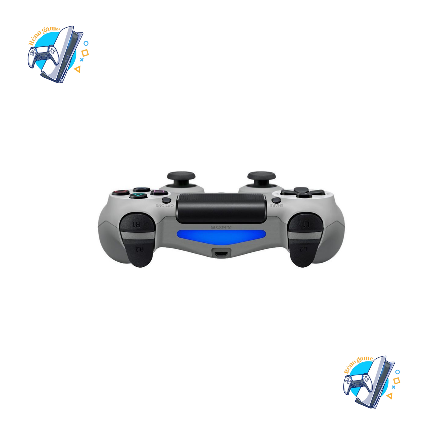 Manette PS4 Blanche Adaptable – Neuve