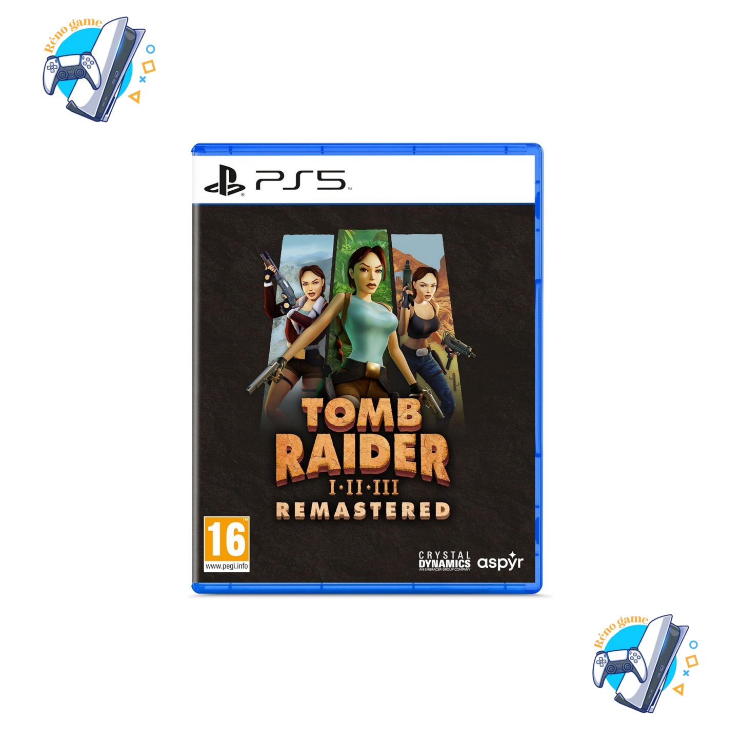 Tomb Raider 1 - 2 - 3 PS5