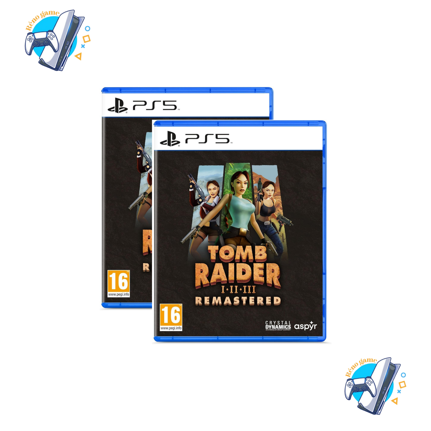 Tomb Raider 1 - 2 - 3 PS5