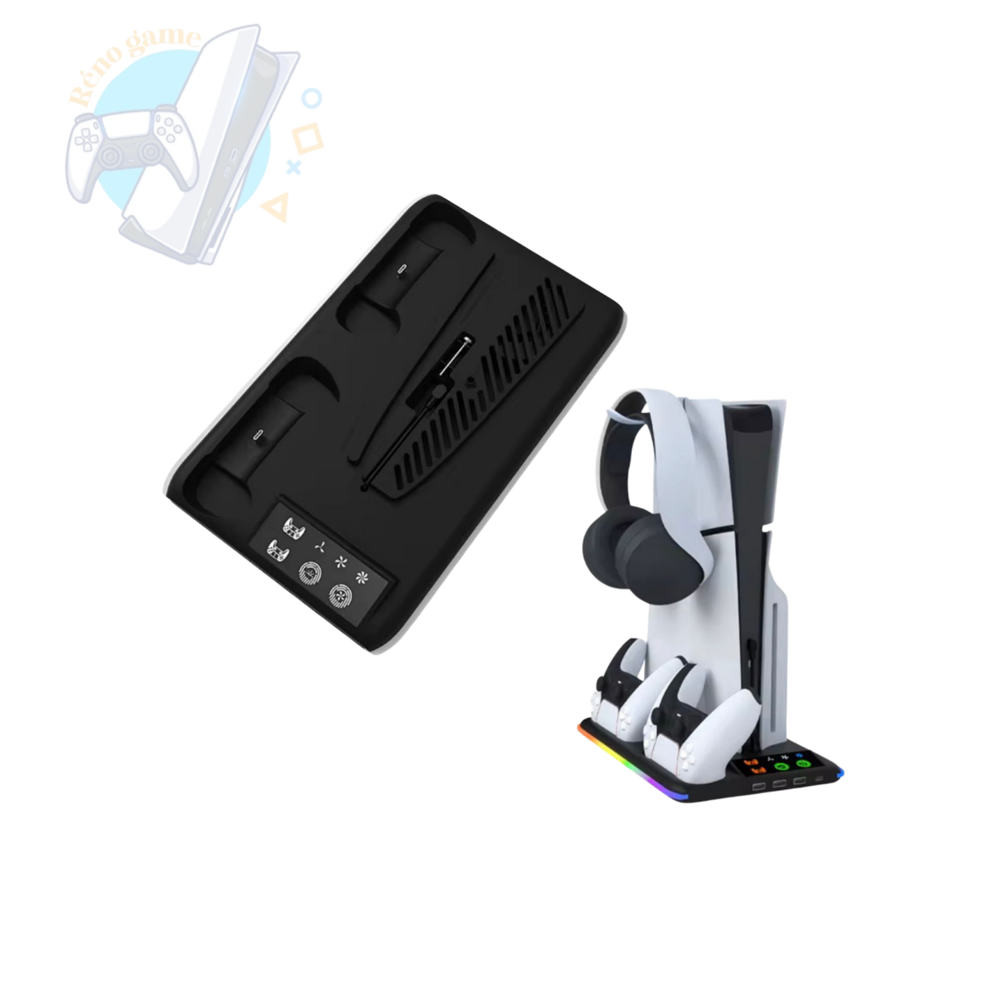 Refroidisseur multifonction PS5 (Cooling Stand RGB)