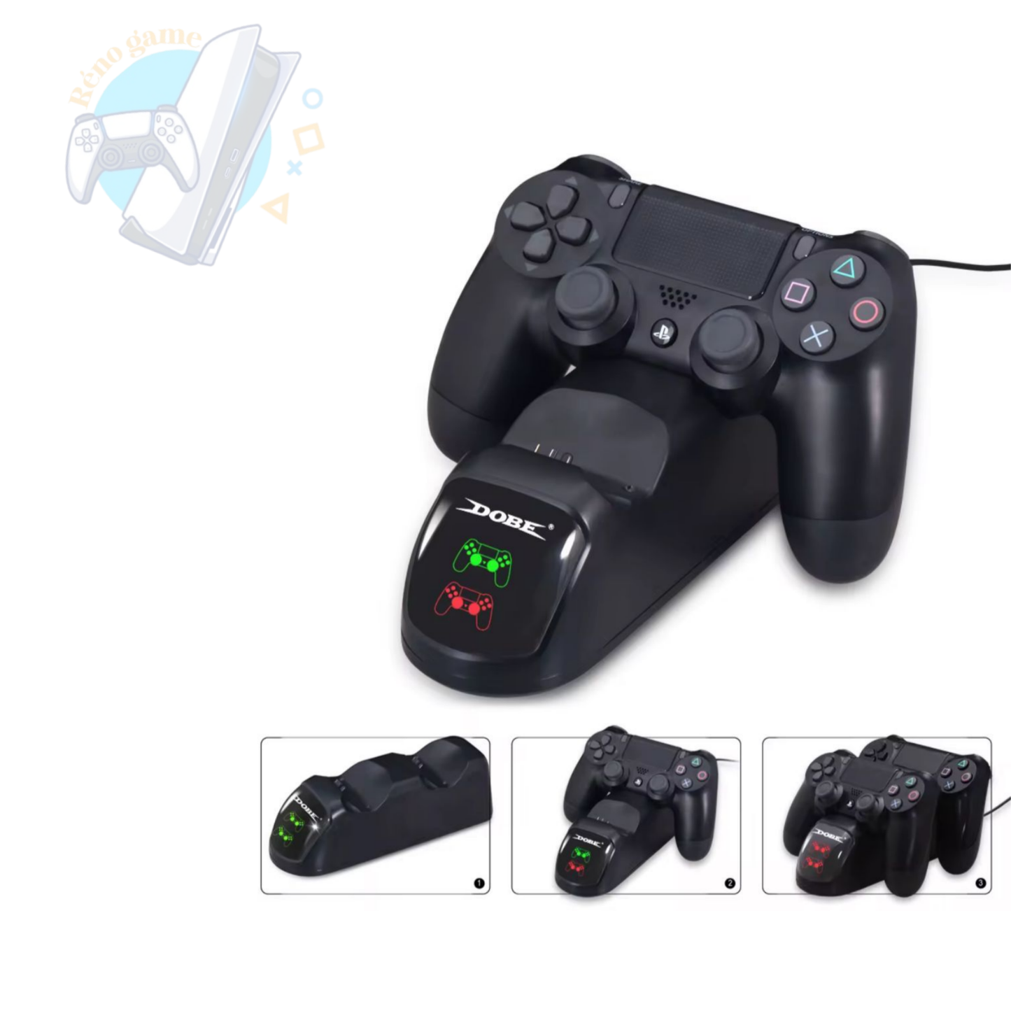 Dock de charge manette PS4 (Charging Dock)