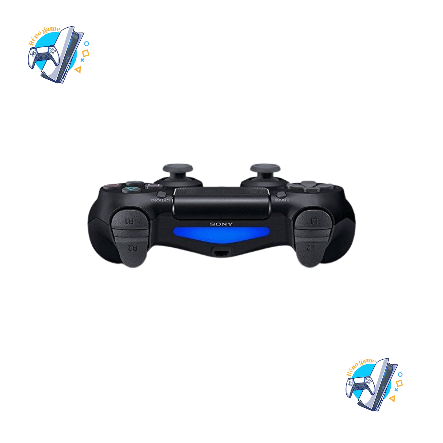 Manette PS4 Noir Adaptable – Neuve