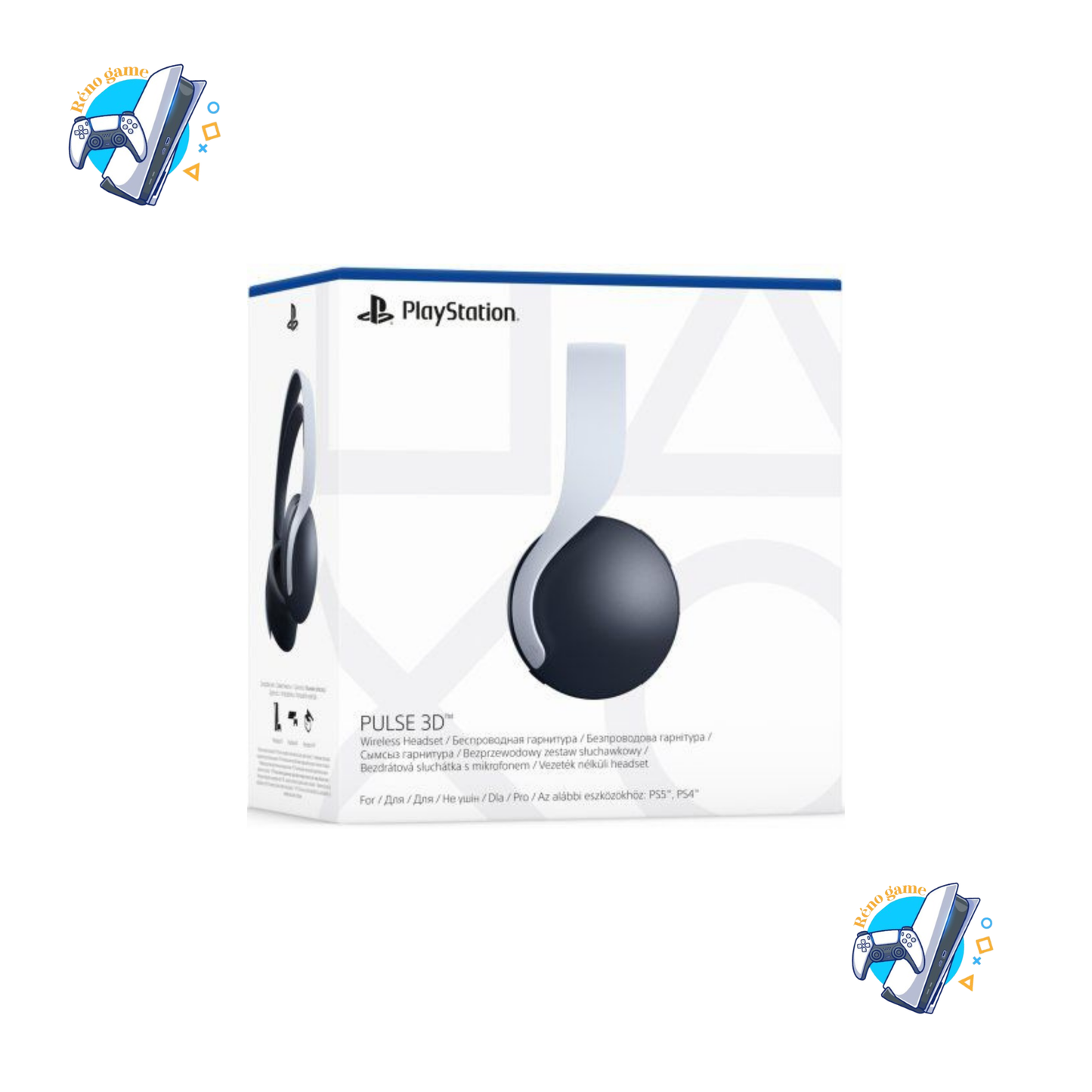 SONY Casque-micro sans fil PULSE 3D Blanc – PS5 / PS4 Neuve