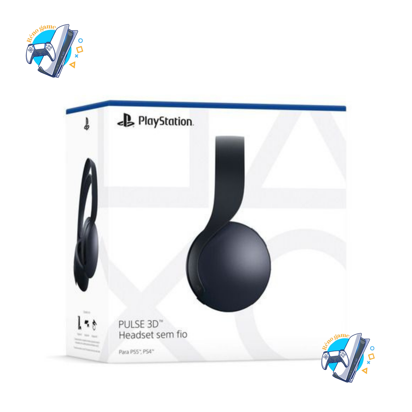 SONY Casque-micro sans fil PULSE 3D Noir – PS5 / PS4 Neuve
